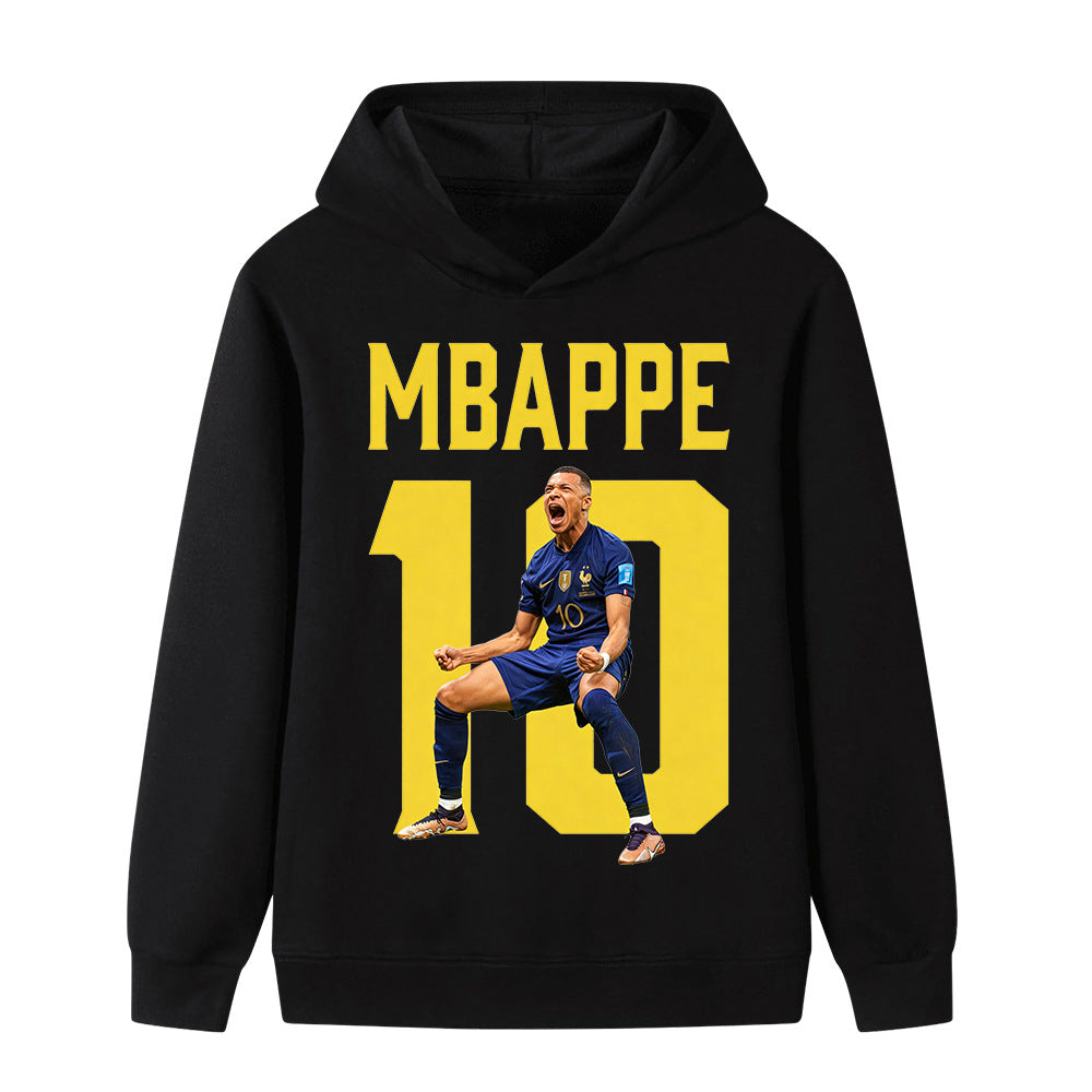 Mbappé Voetbal Hoodie Kinderen - Zacht