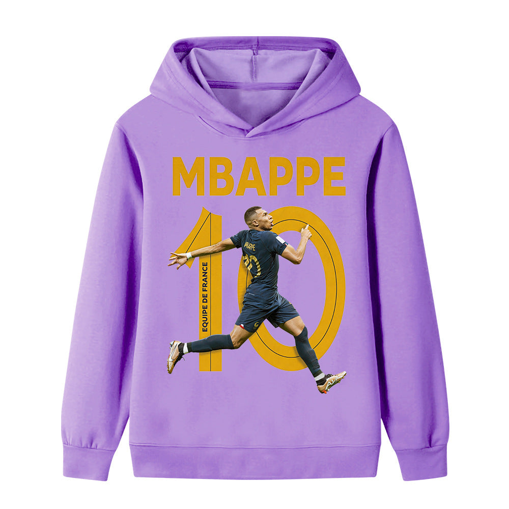 Kylian MbappƩ Voetbal Hoodie Kinderen - Sportief