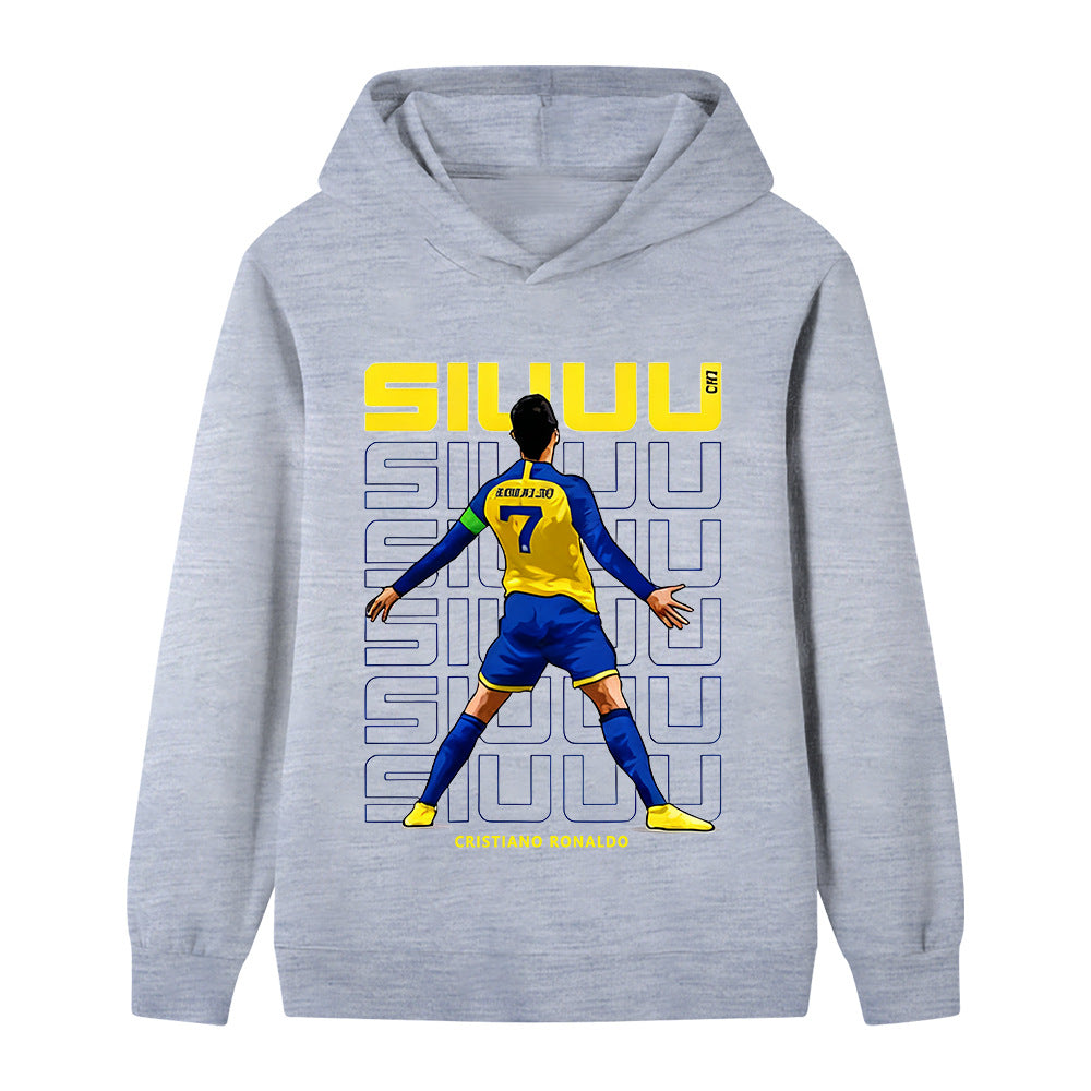 Ronaldo Voetbal Hoodie Kinderen - voor Dagelijks