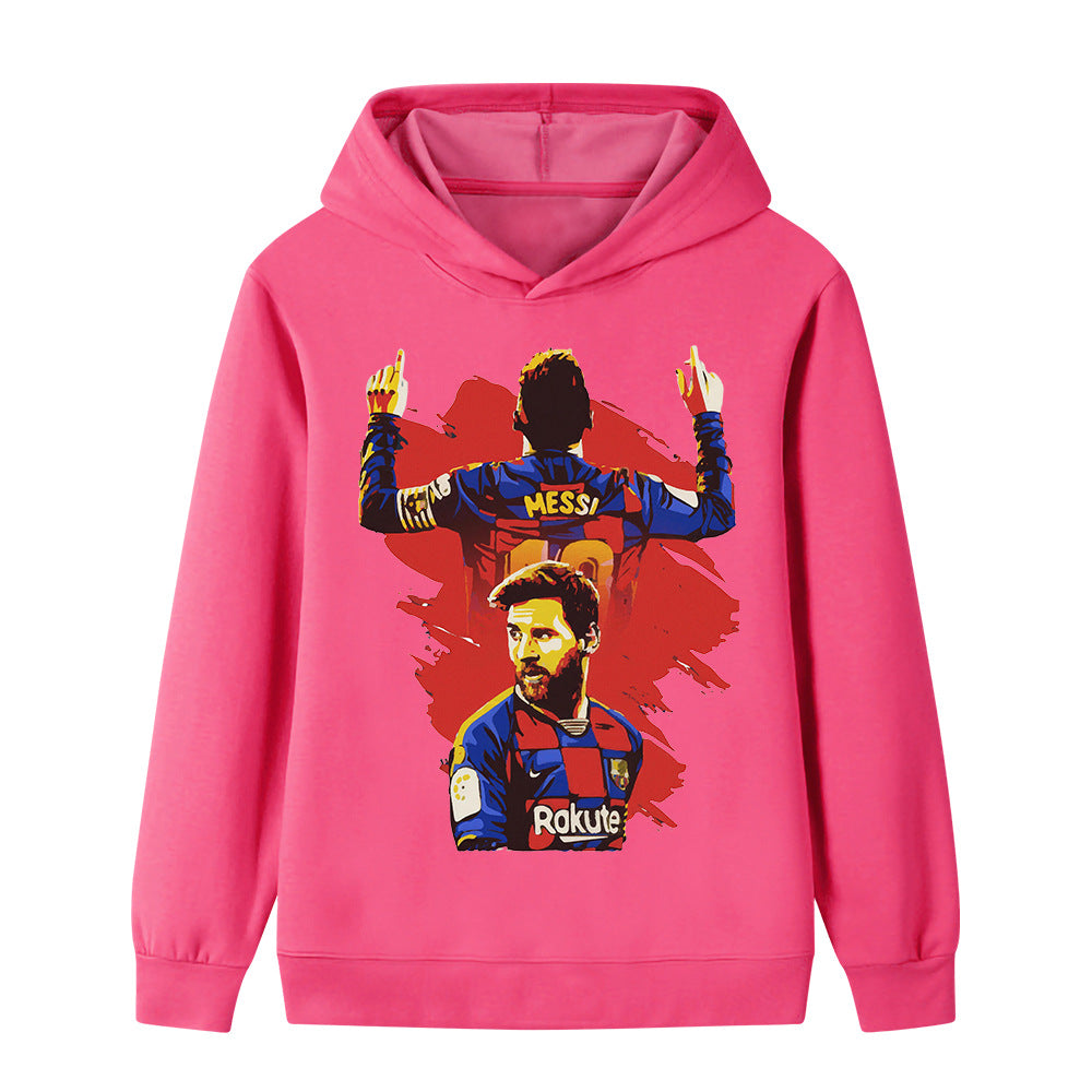 Lionel Messi Voetbal Hoodie Kinderen - Barcelona