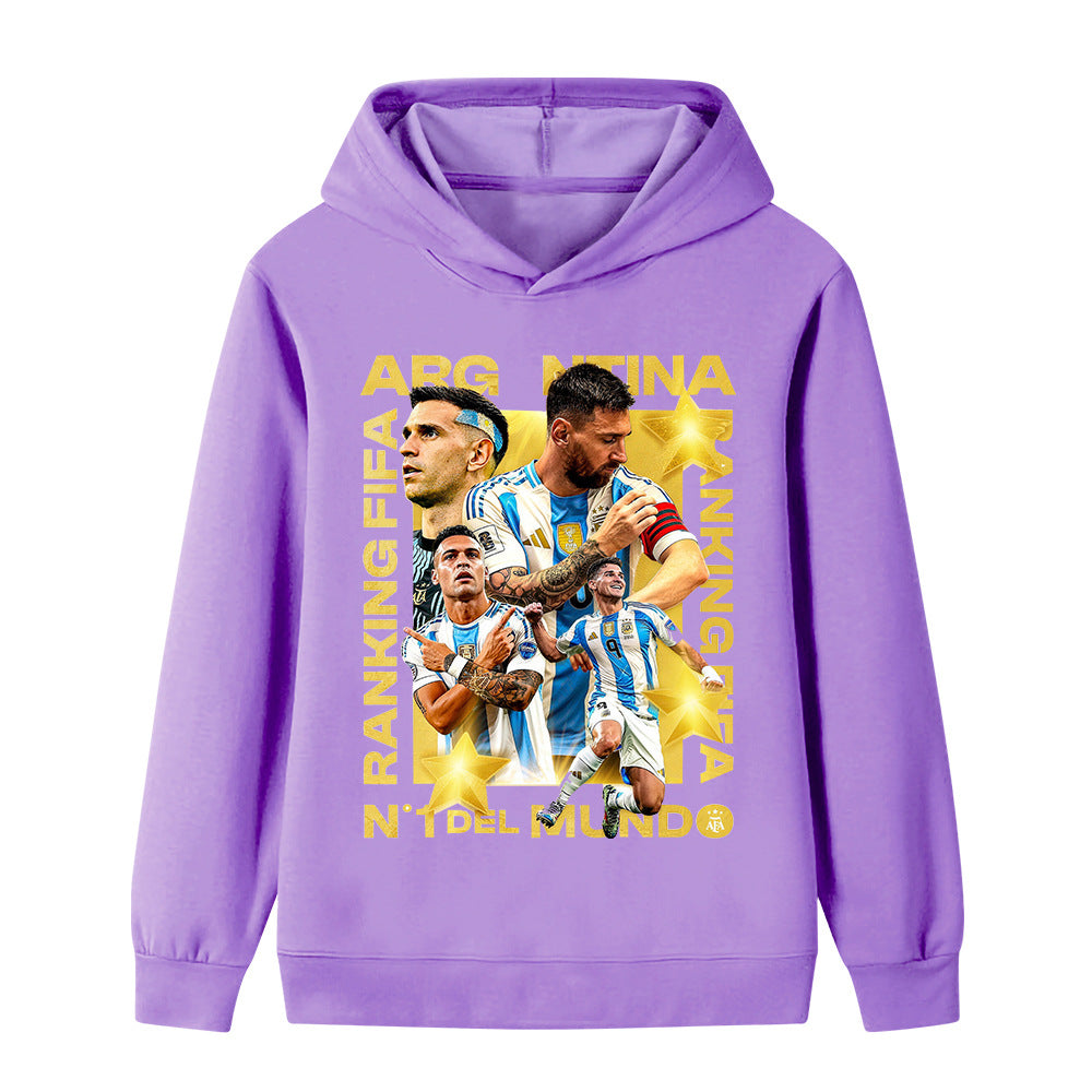 Lionel Messi Voetbal Hoodie Kinderen - voor Dagelijks