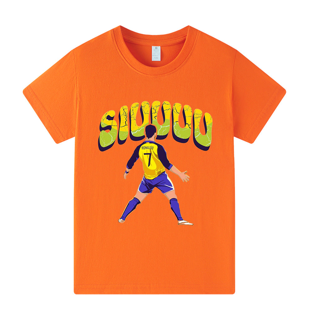 Cristiano Ronaldo Voetbal T-shirt Kinderen - Cool Design