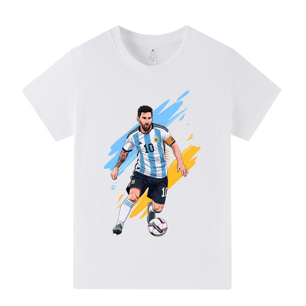 Lionel Messi Voetbal T-shirt Kinderen - Sportief