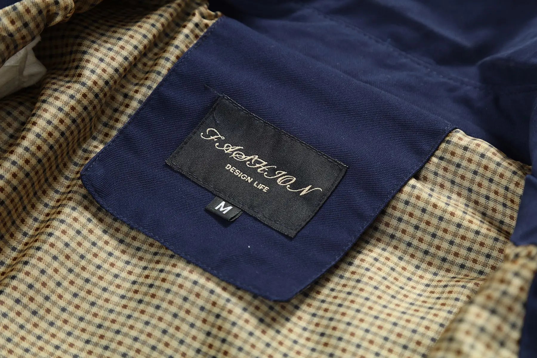 Modieuze lange trenchcoat voor heren