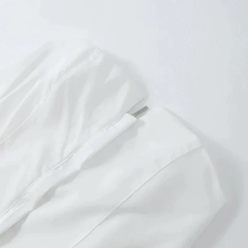 Gestructureerde, strapless top met peplum