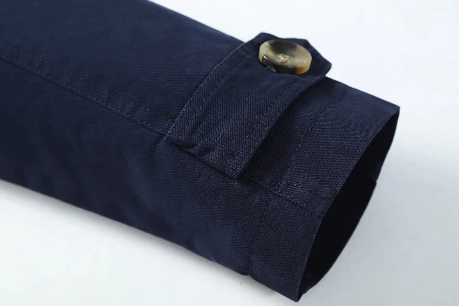 Modieuze lange trenchcoat voor heren