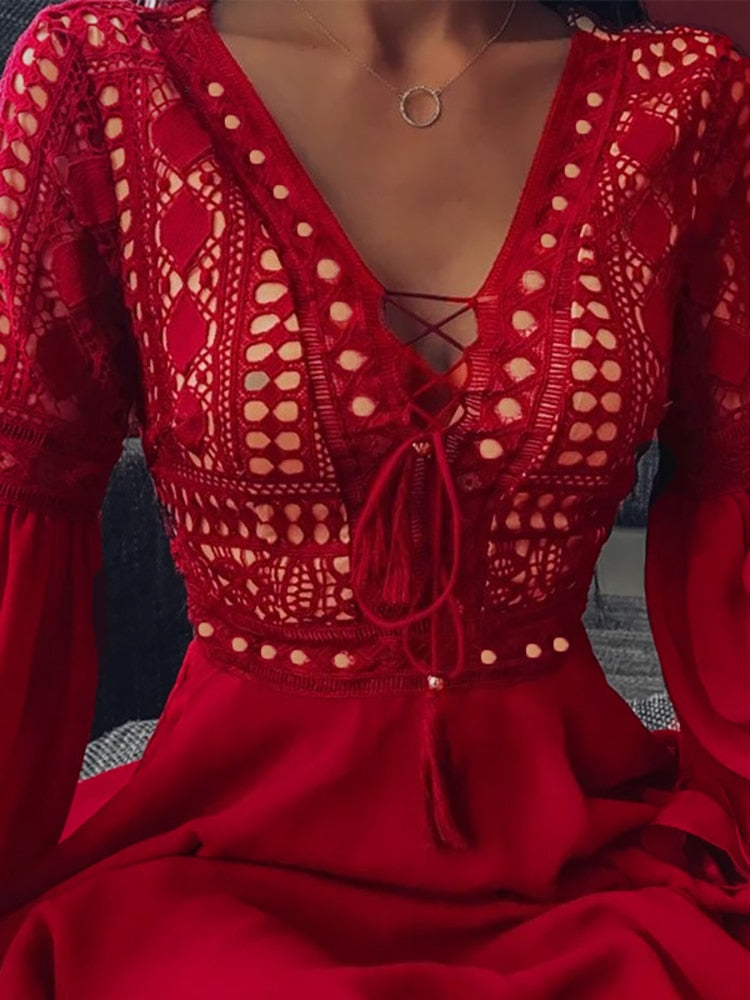 Extravagante Serafina jurk