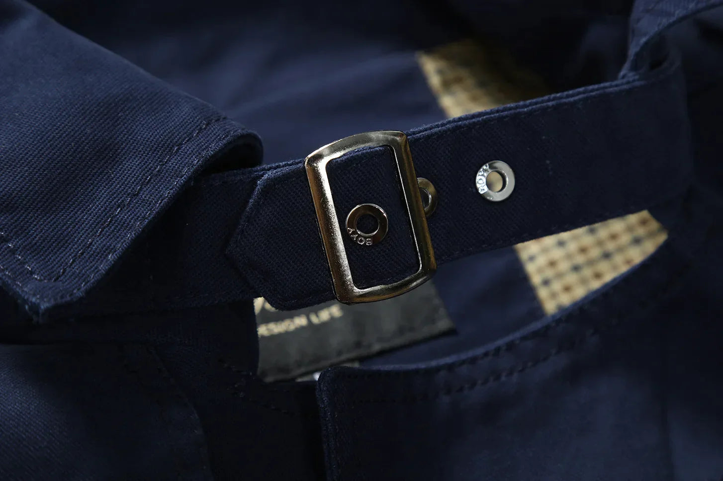 Modieuze lange trenchcoat voor heren