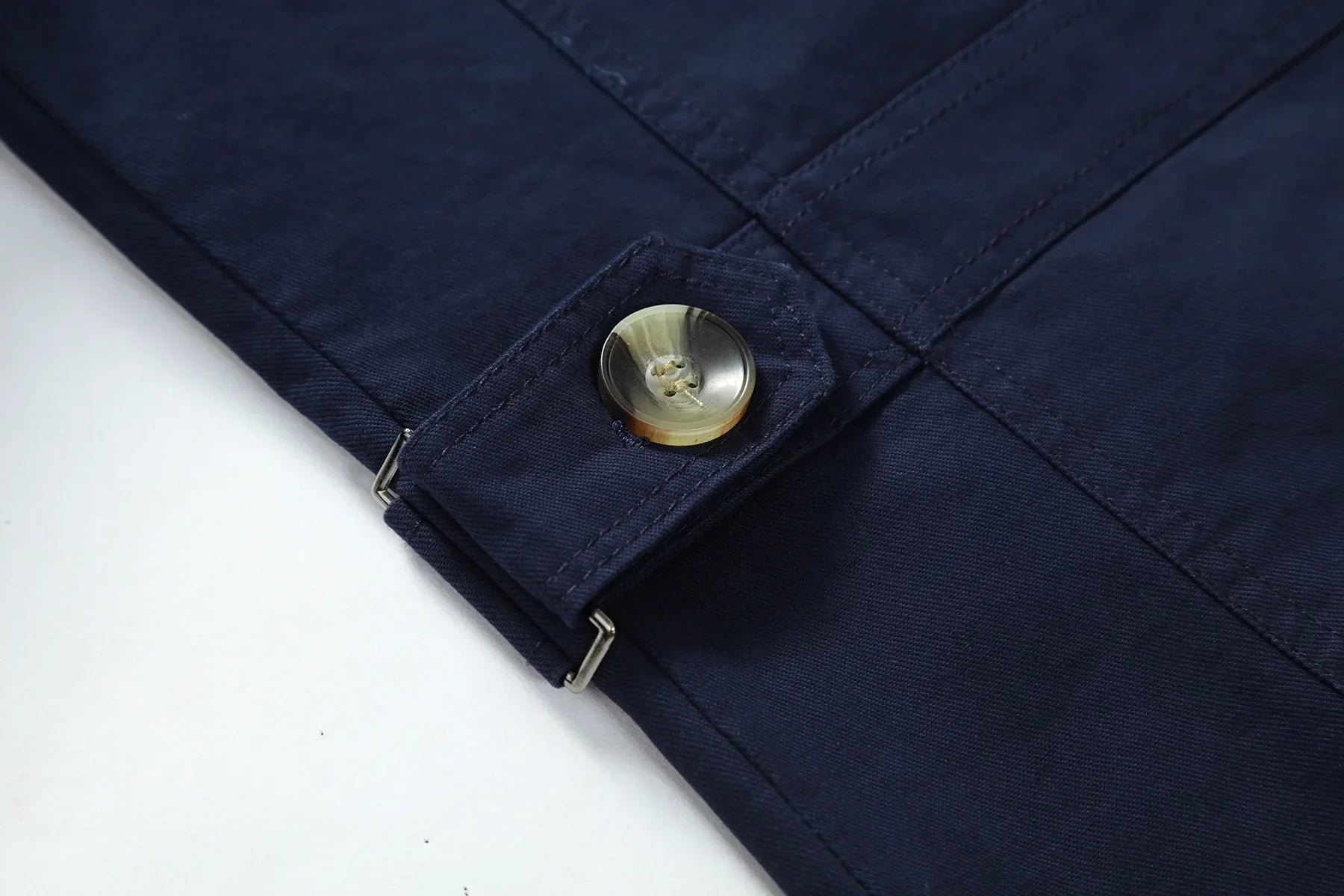 Modieuze lange trenchcoat voor heren