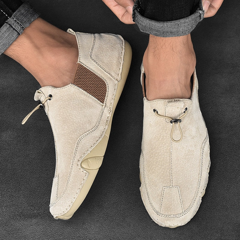 Leren loafer