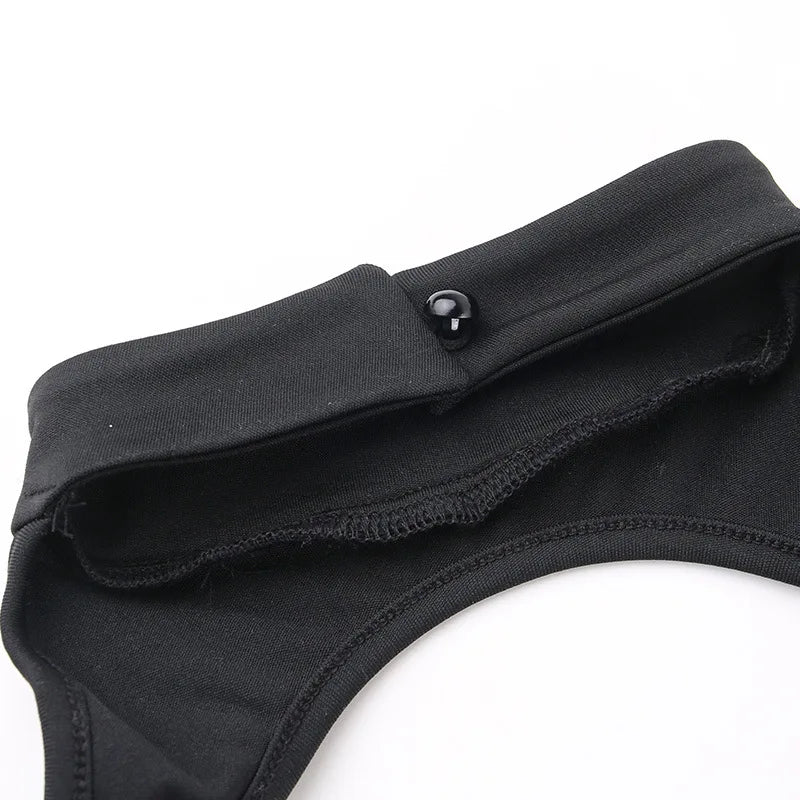 Elegante mini-jurk met halternekband