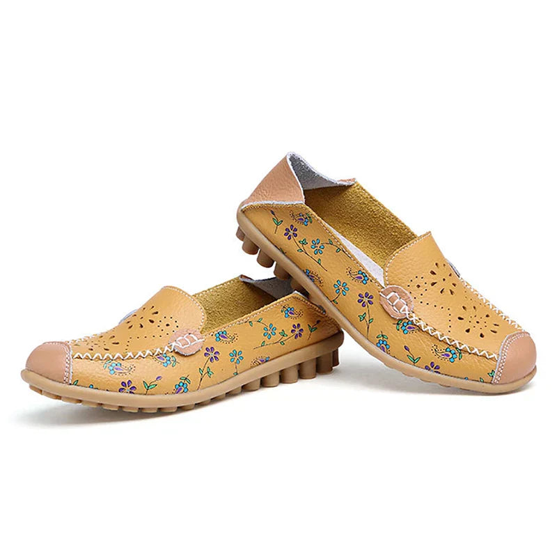 Grote schoenen van echt leer