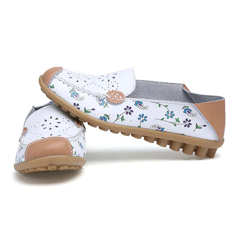 Grote schoenen van echt leer