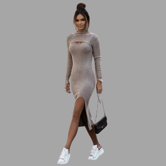 Elisha- Geribde coljurk met uitgesneden detail