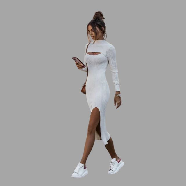 Elisha- Geribde coljurk met uitgesneden detail