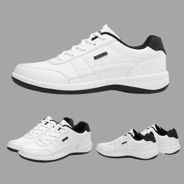 Lage sneakers met zijstrepen