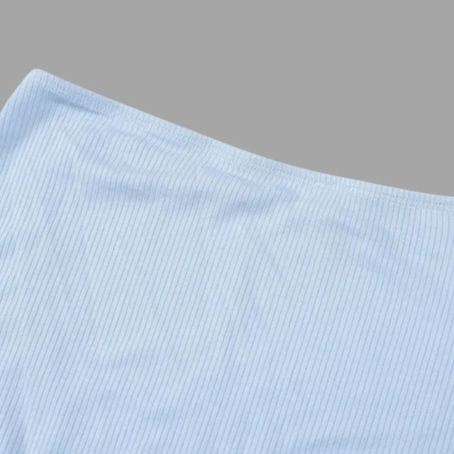 Tweedelige set met halslijn