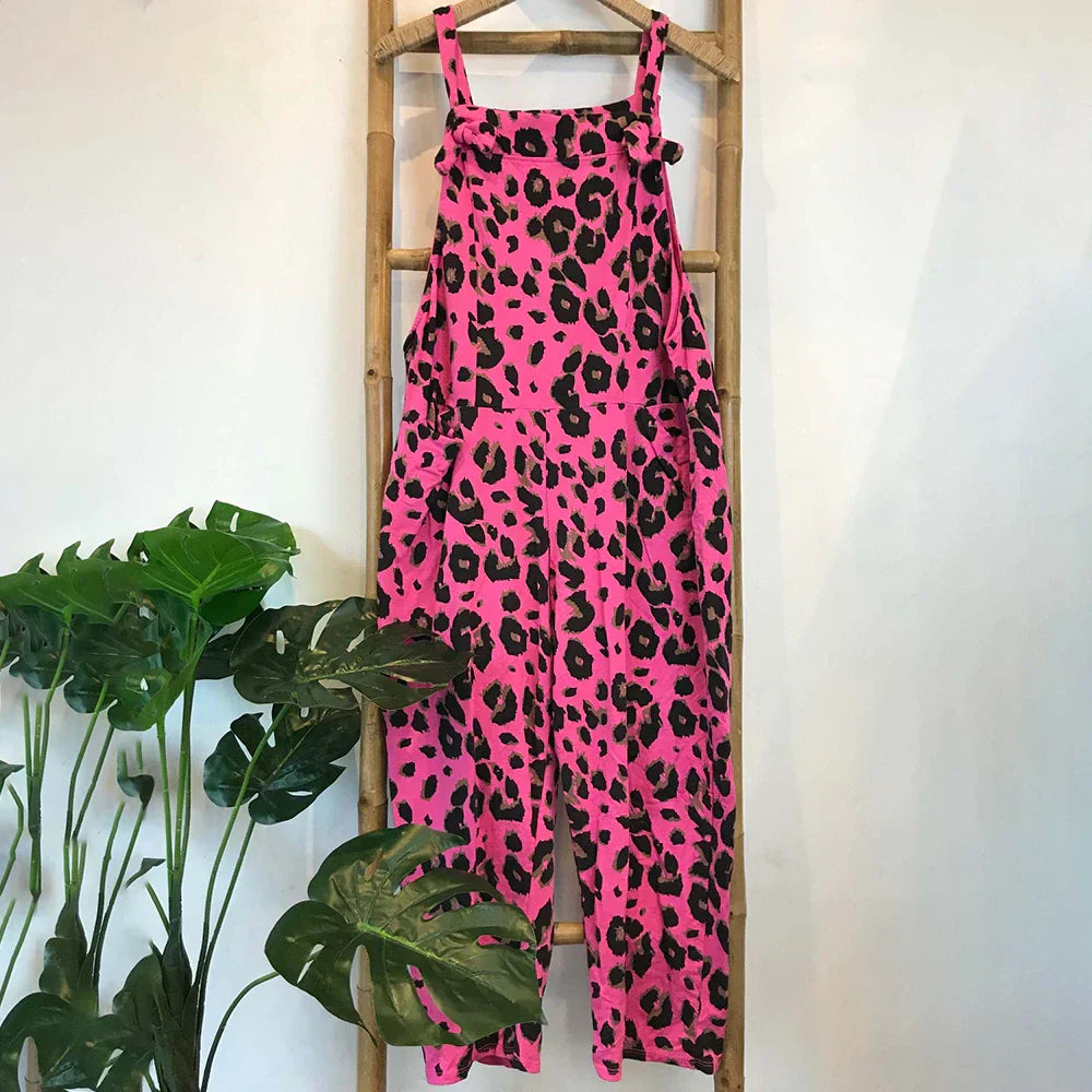 Jumpsuits met luipaardprint