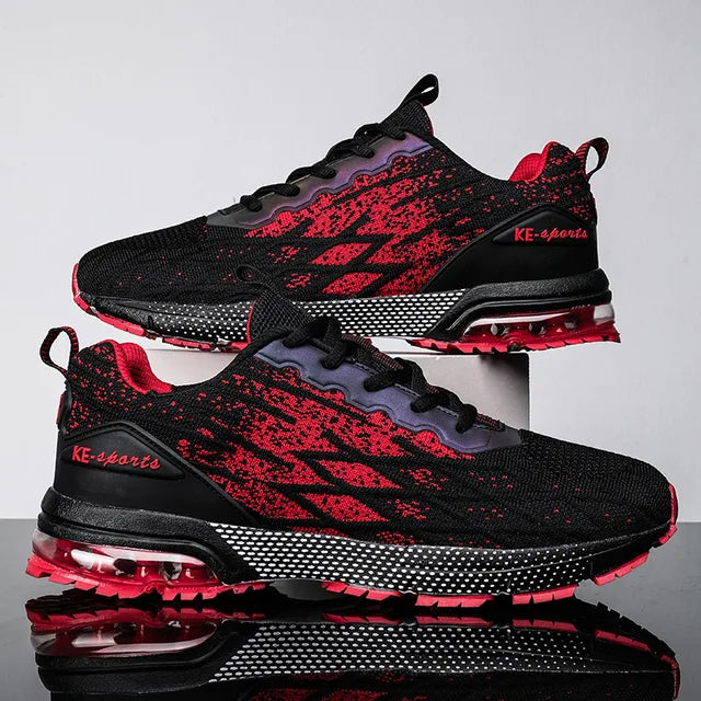 Levendige mesh sneakers