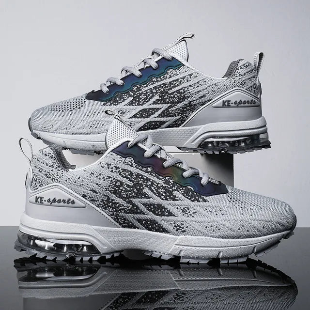 Levendige mesh sneakers