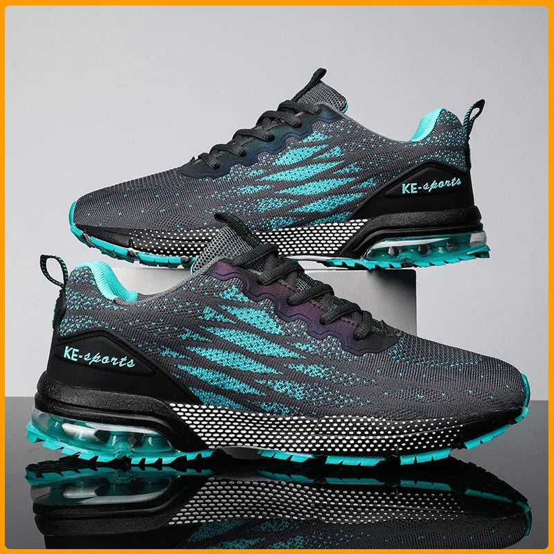 Levendige mesh sneakers