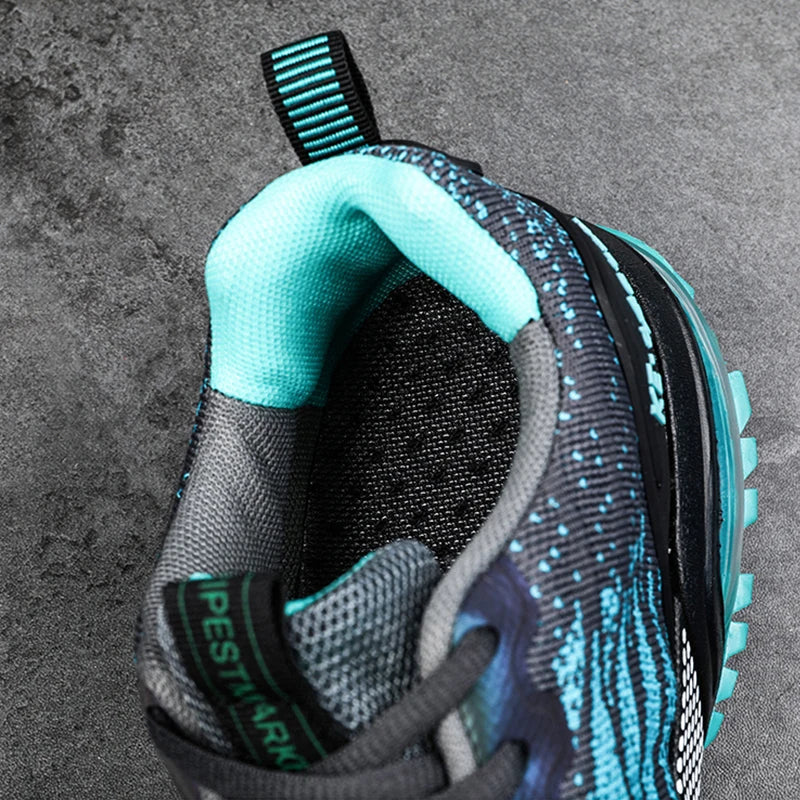 Levendige mesh sneakers