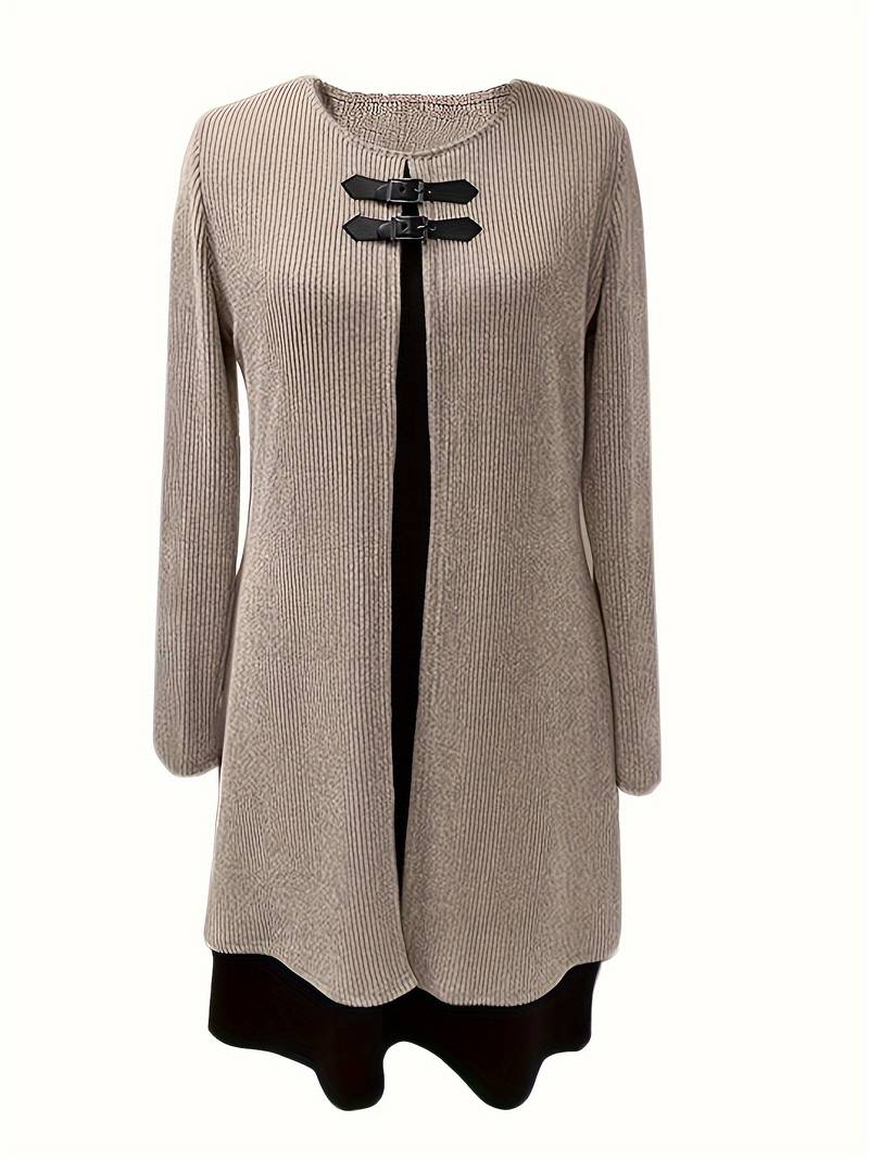 Kleurblok 2-in-1 jurk