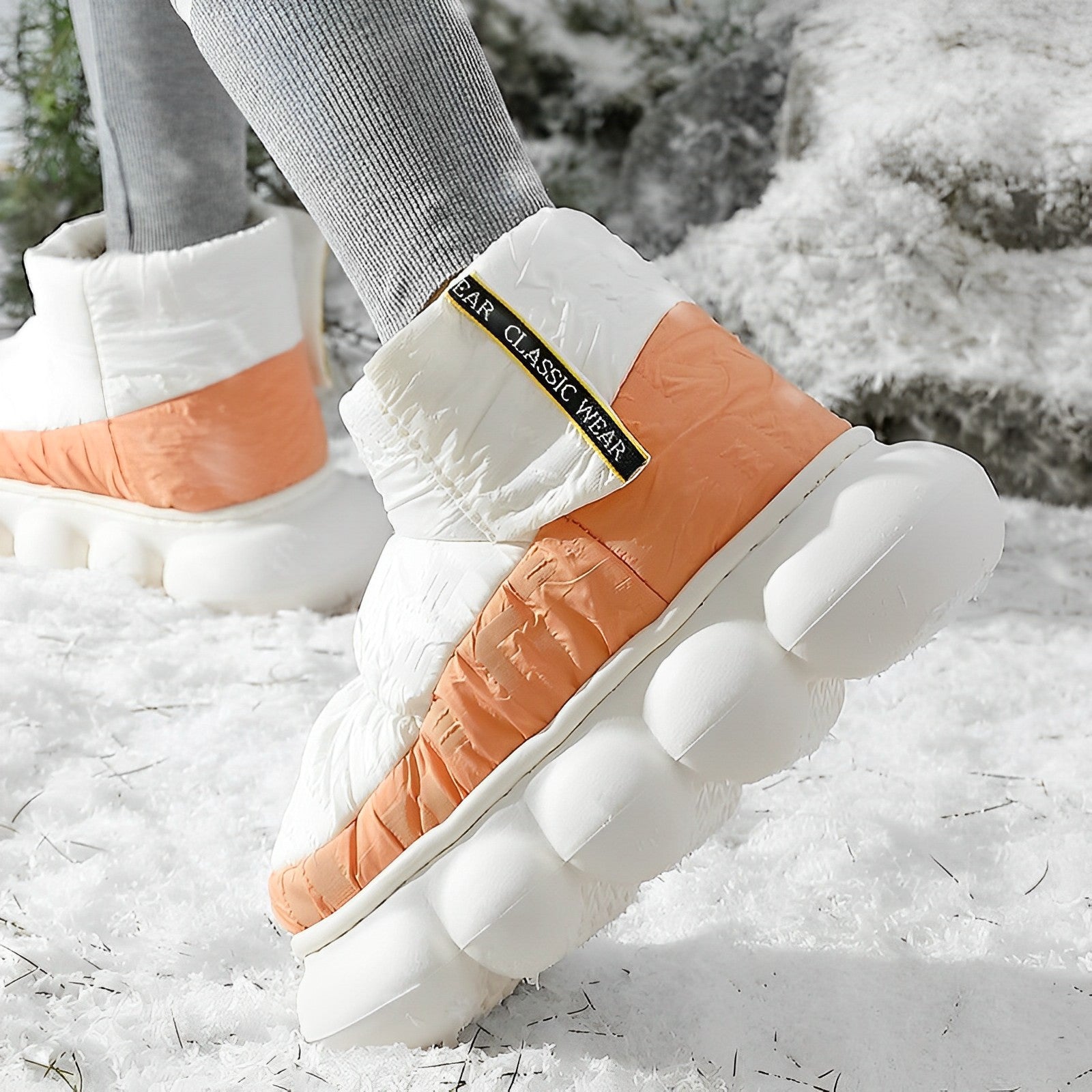 Gewatteerde comfort laarzen