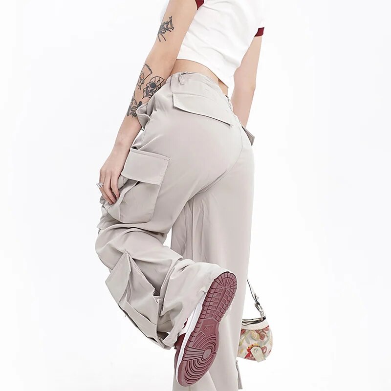 Hip Hop Oversize Cargo Broek voor dames