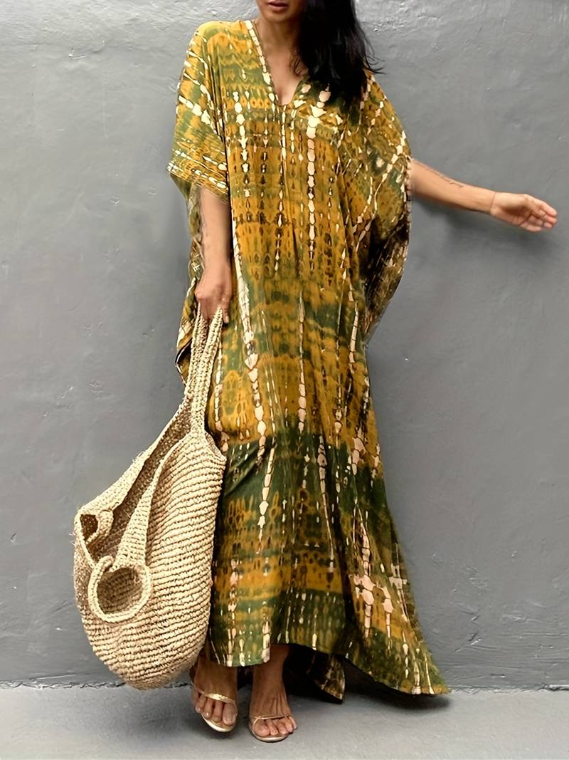 Oversized kaftan jurk