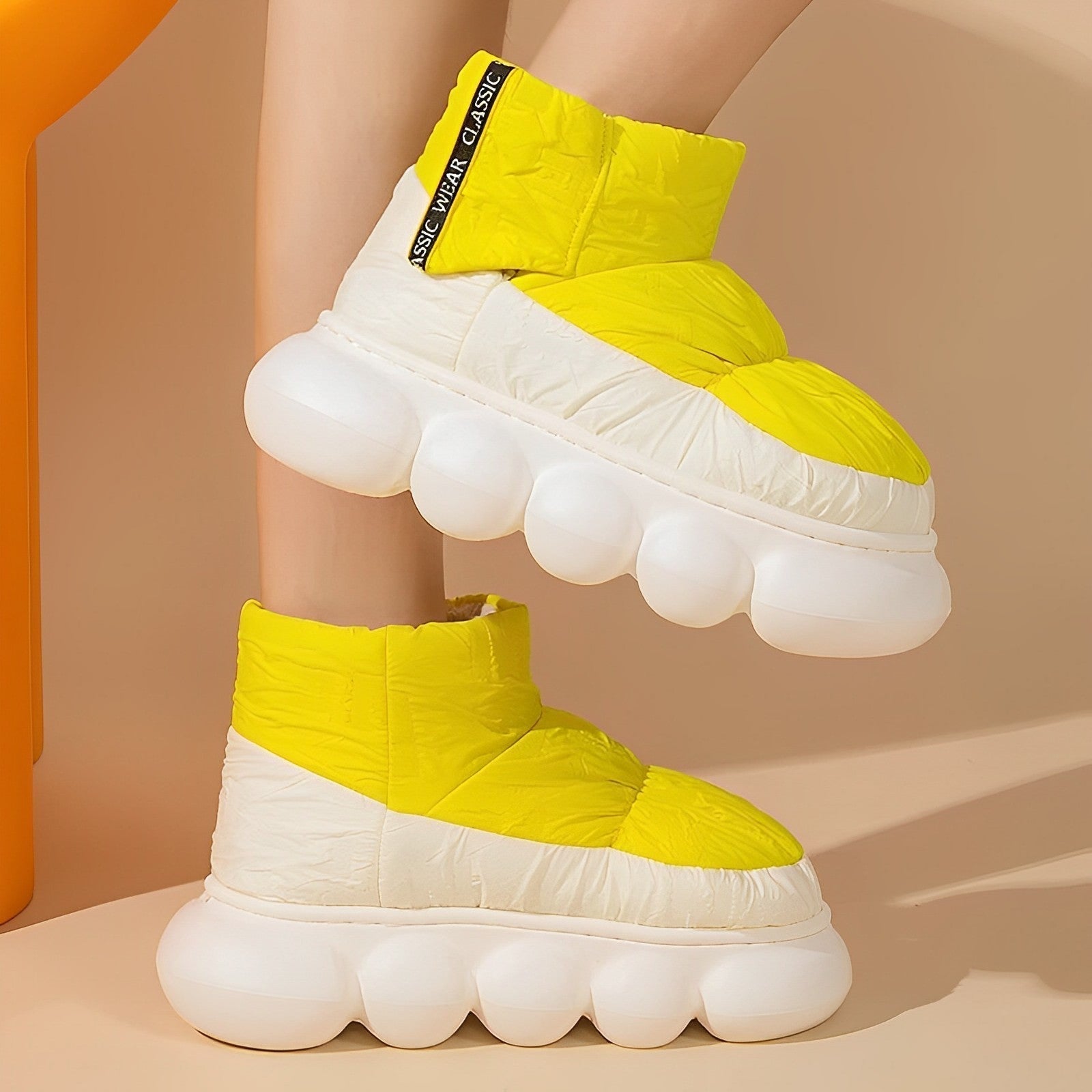 Gewatteerde comfort laarzen