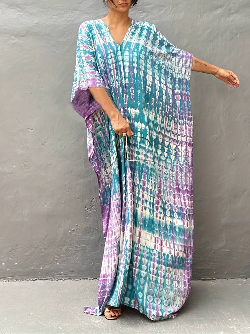 Oversized kaftan jurk