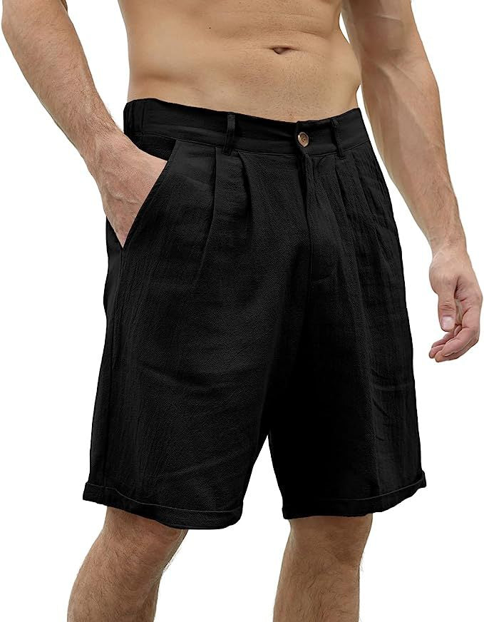 Linnen zomershorts voor mannen