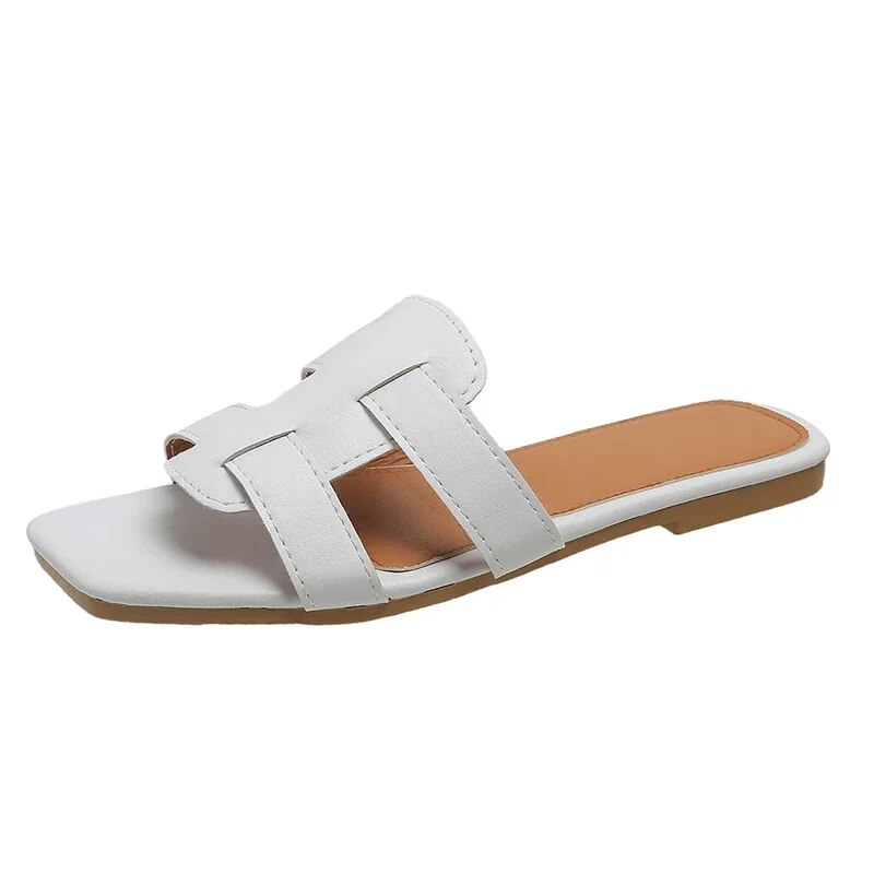 Platte sandalen met zachte zool voor dames