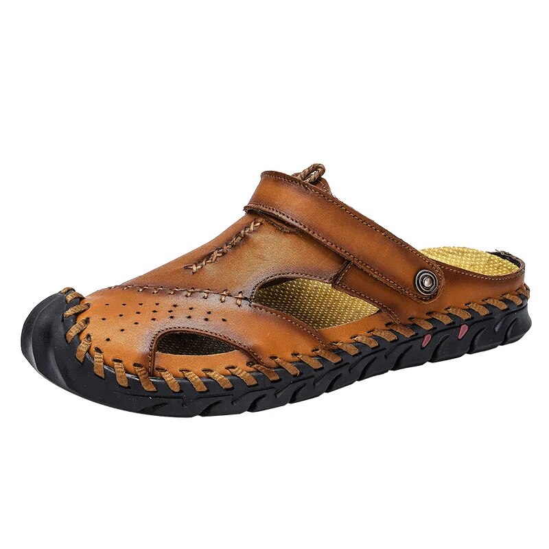 Leren sandalen voor heren