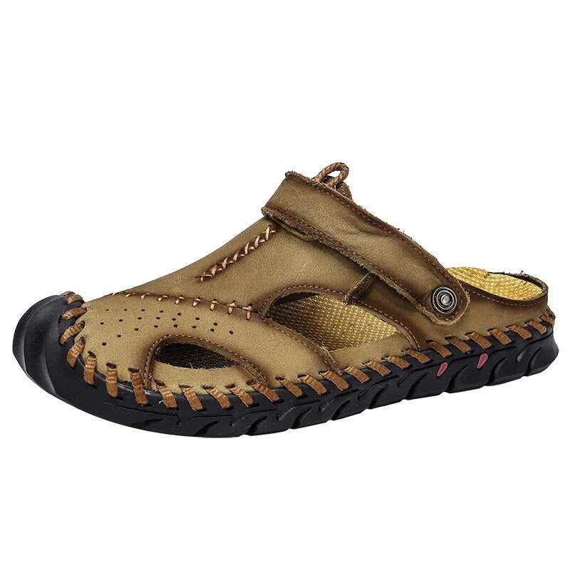 Leren sandalen voor heren