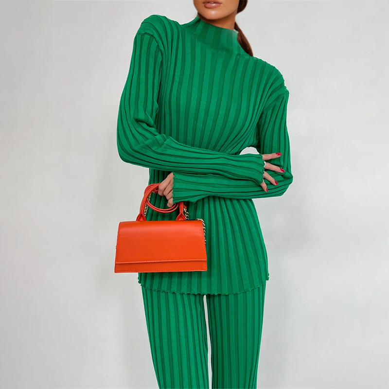 Gebreide 2-delige set