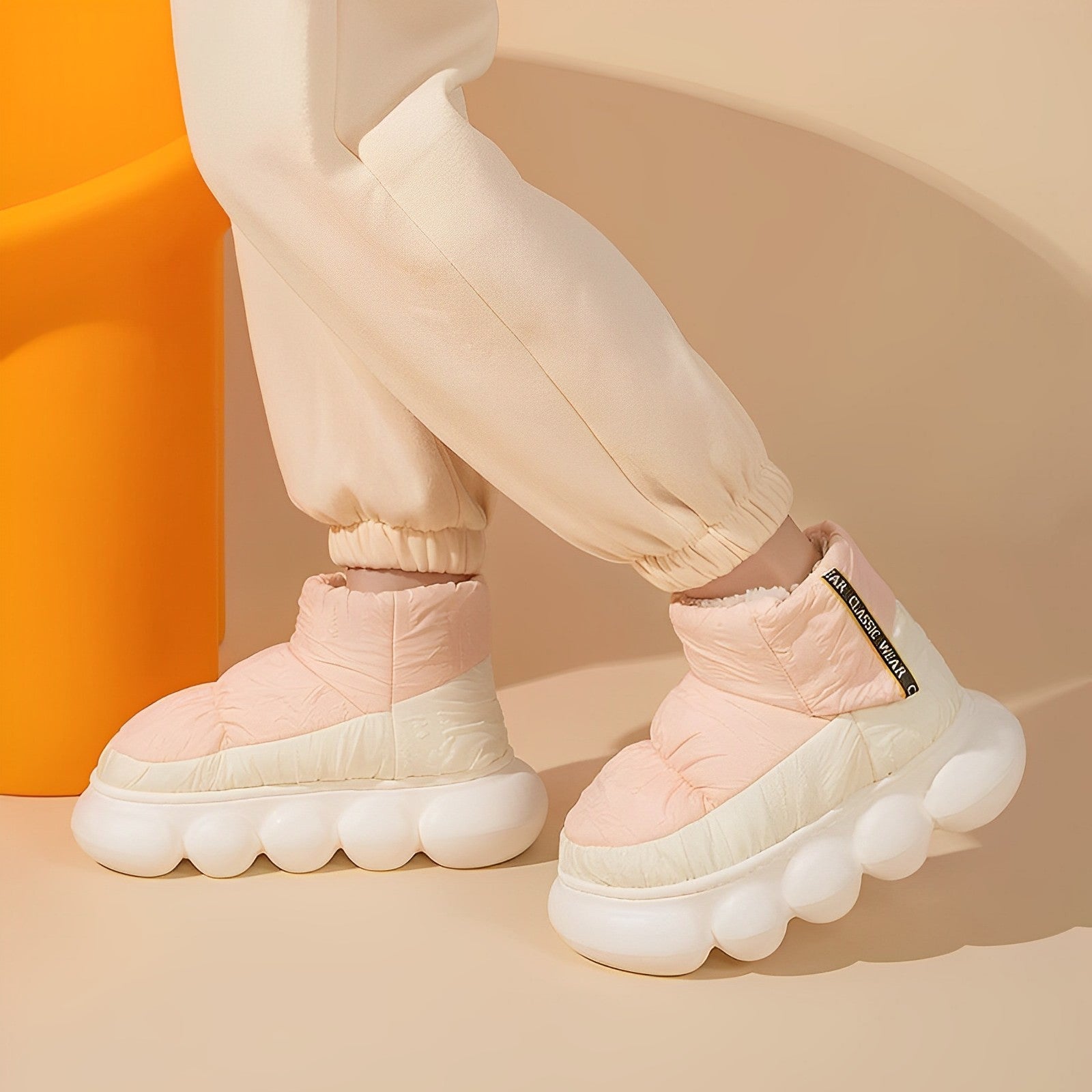 Gewatteerde comfort laarzen