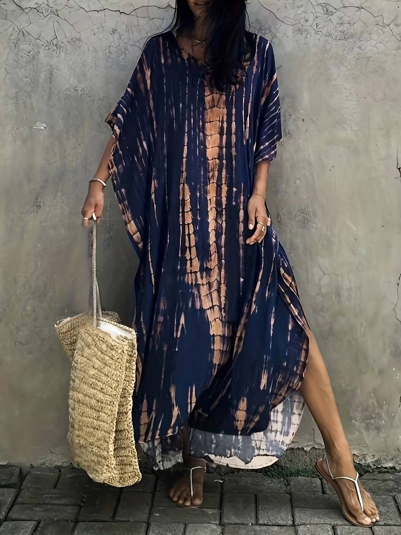 Oversized kaftan jurk