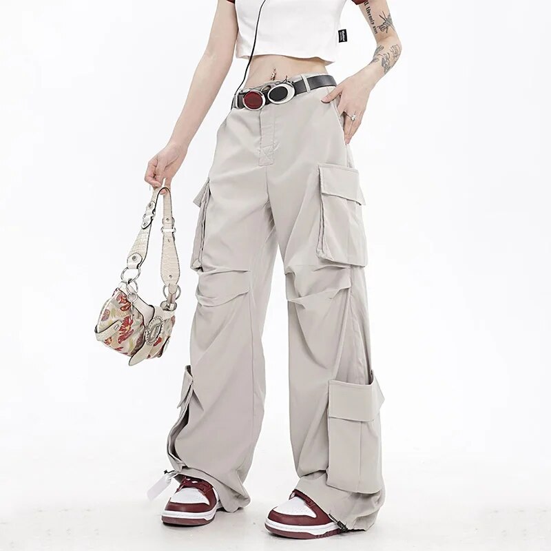 Hip Hop Oversize Cargo Broek voor dames