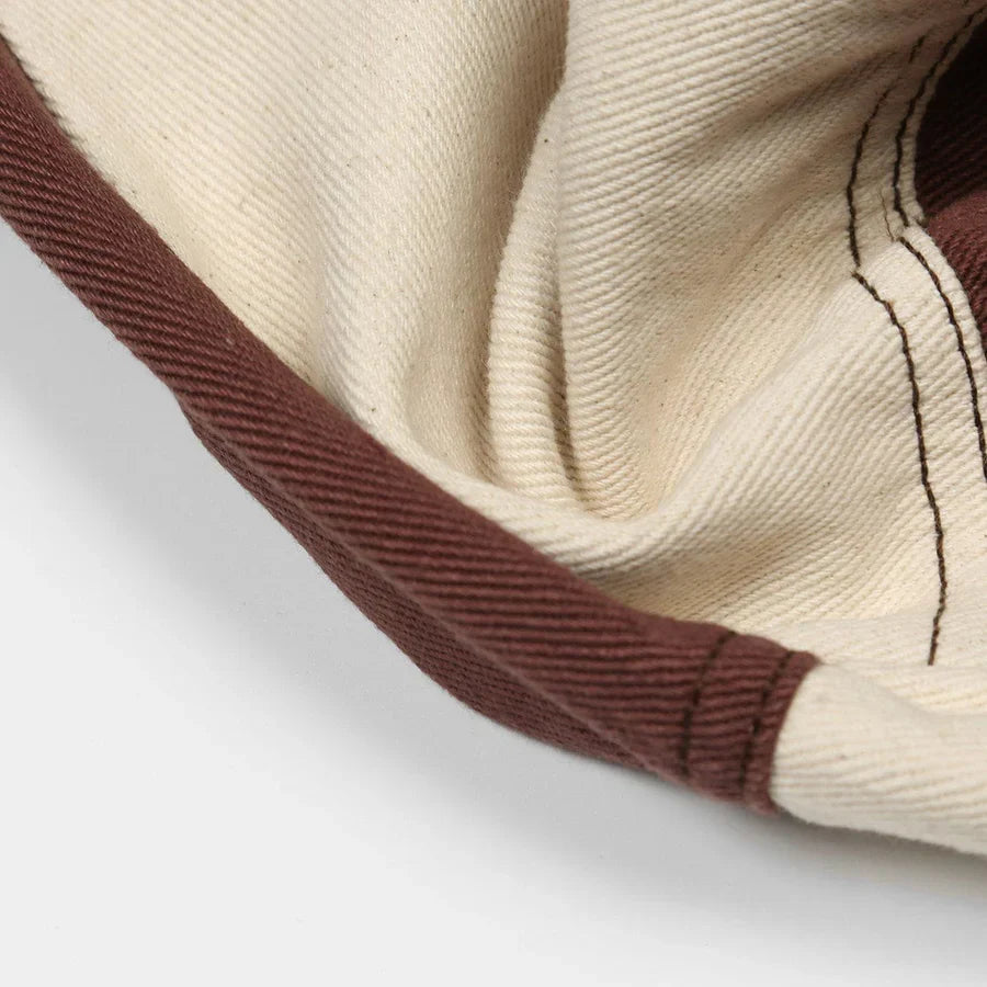 Tweekleurige broek met recht model en panelen