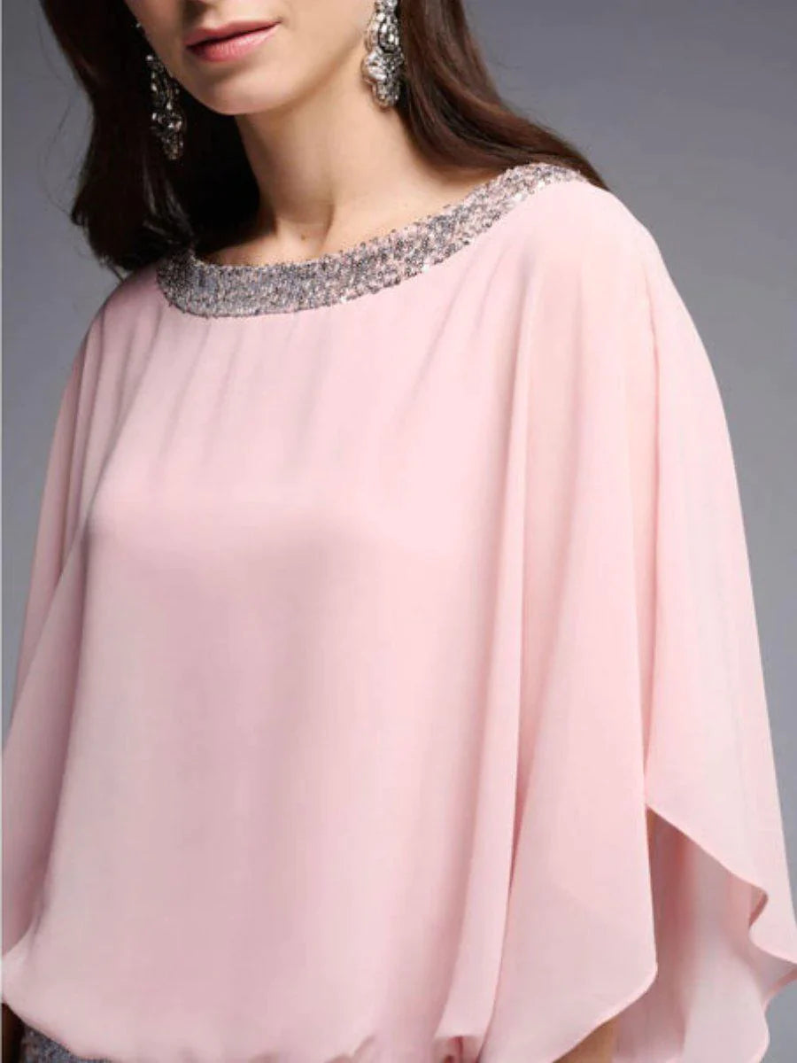 Eliza | Tweedelige set met kraag