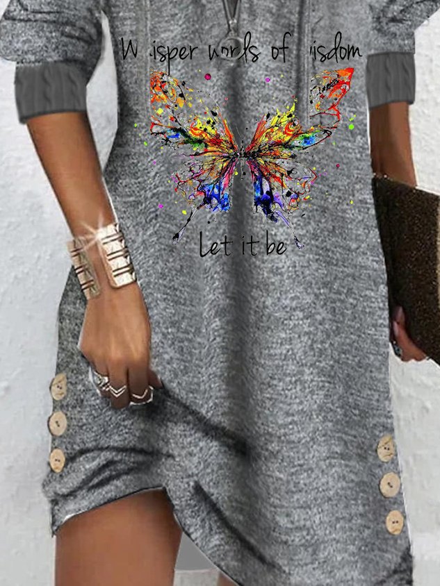 Saly™ - Jurk met capuchon