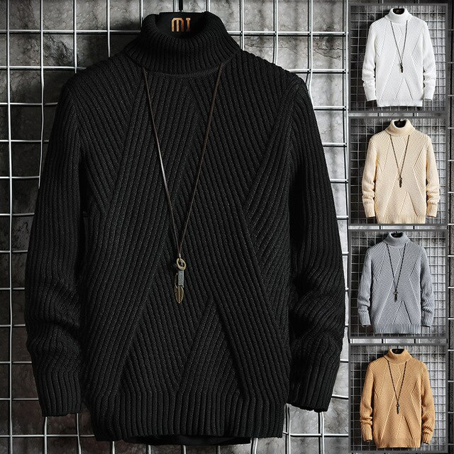 Alex - elegante en casual trui met polokraag