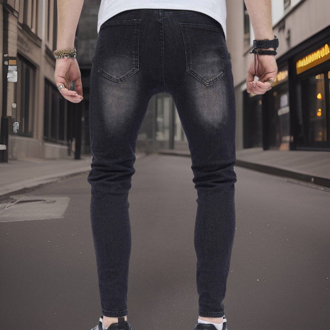 Kaden™ Slanke gescheurde broek van hoge kwaliteit