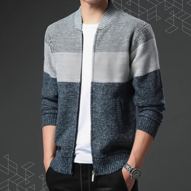 Luxe fleecejack voor heren