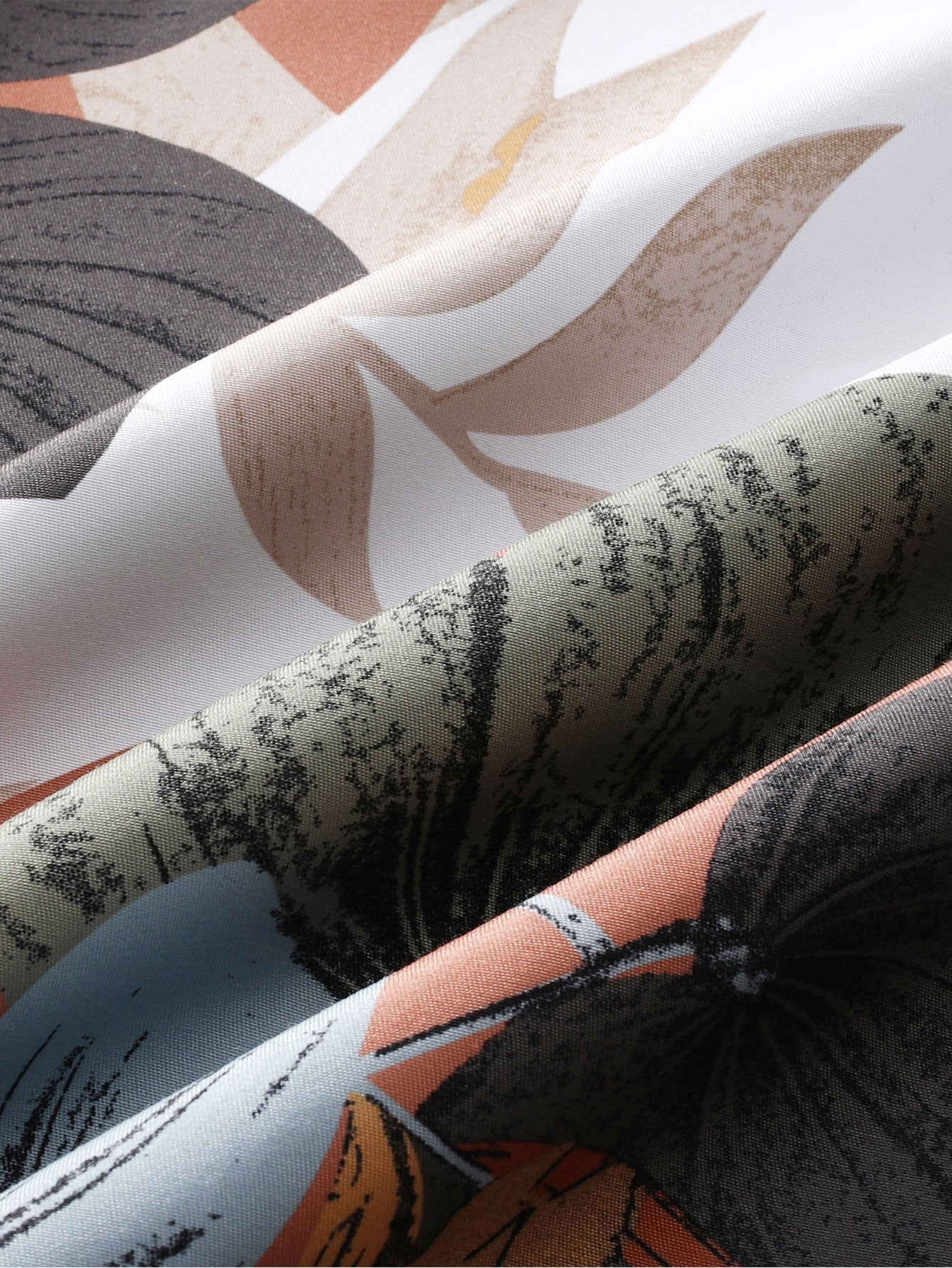 Tropisch overhemd met knoopsluiting