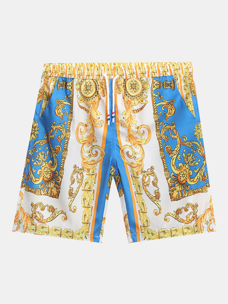 Barok Overhemd & Korte Broek met Knoopsluiting