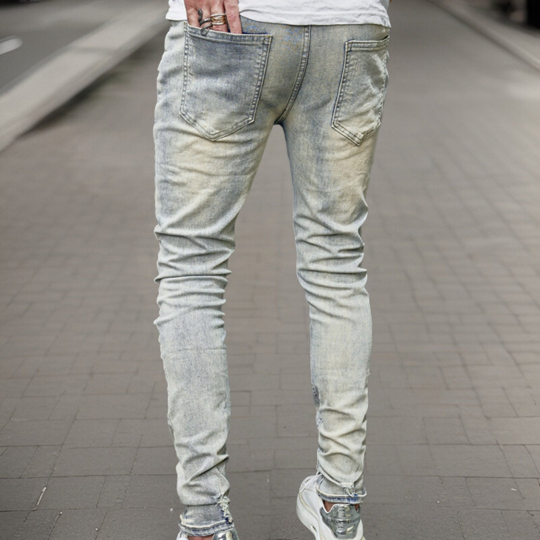 Broek van Maurice™ Jeans in gescheurd denim van hoge kwaliteit