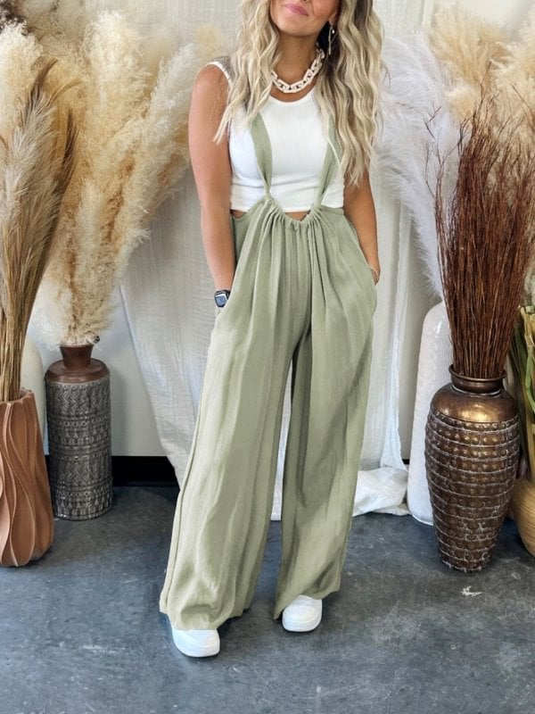 Zachte, losse, effen Dream-jumpsuit